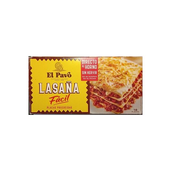 [8410173072025] Lasaña Fácil Gallina Blanca