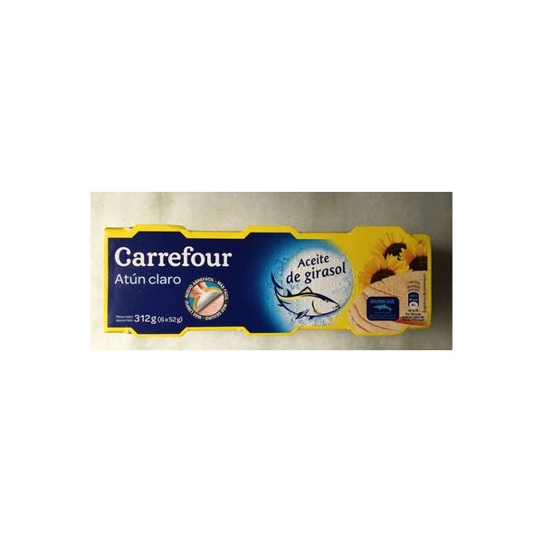 [8431876059809] Atún Claro en aceite de girasol Carrefour