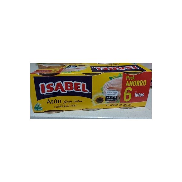 [8410111004842] Atun en aceite de girasol Isabel