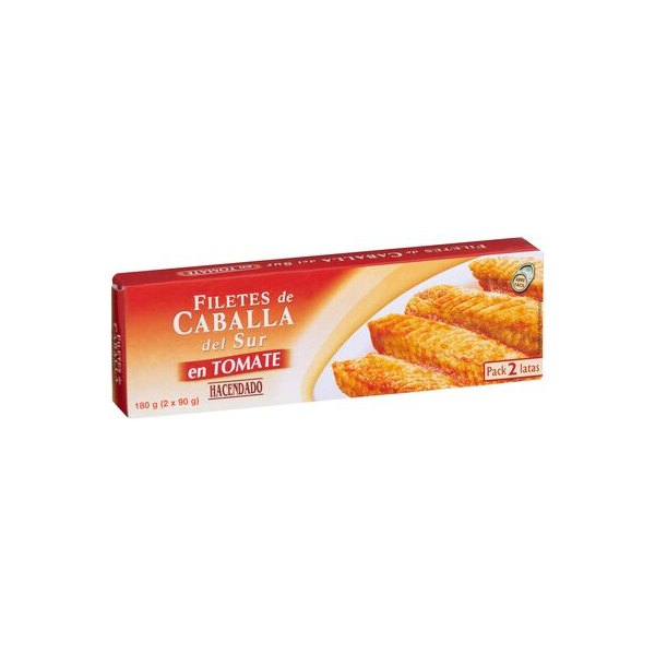 [8480000183132] Filetes de caballa del sur en tomate Hacendado