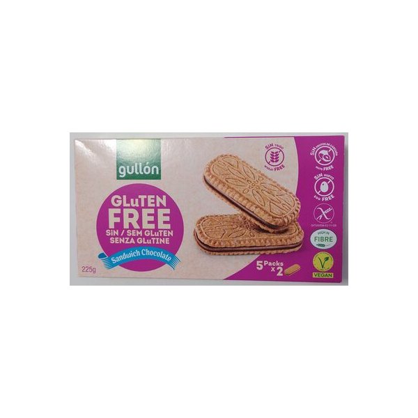 [8410376061789] SiN GLuTEN Sandwich Chocolate Gullón