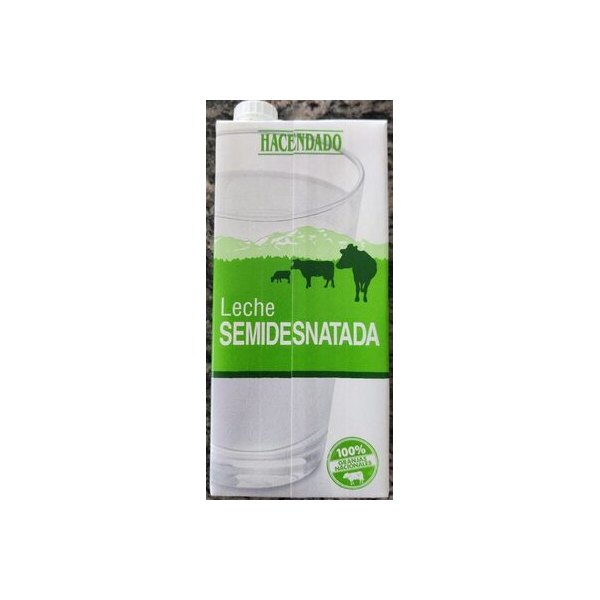 [8480000105769] Leche Semidesnatada Hacendado