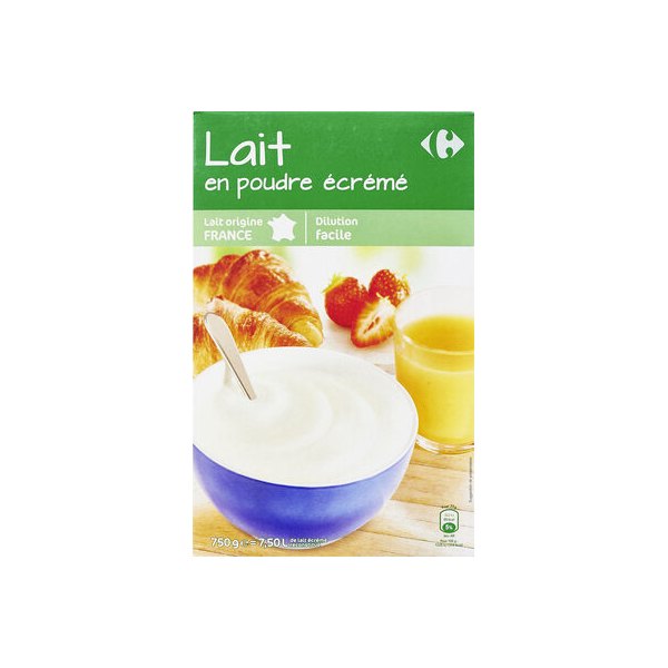 [3245413563040] Leche desnatada en polvo Carrefour