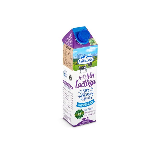 [8410297115318] Leche Sin Lactosa semi Asturiana Capsa Food