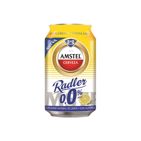 [8410569510001] Cerveza rubia Radler 0,0% con zumo natural de limón Amstel
