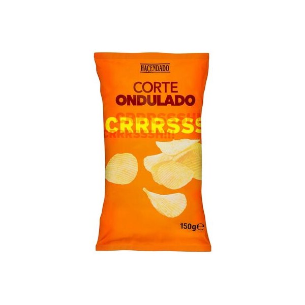 [8480000155894] Patatas fritas corte ondulado Hacendado