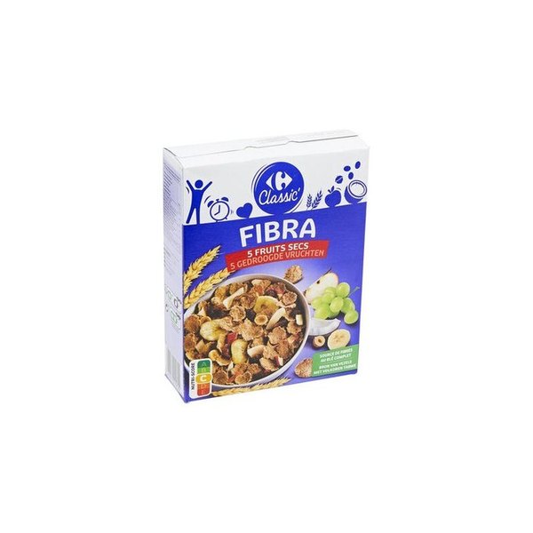 [3560071015725] Fibra 5 frutas deshidratadas Carrefour