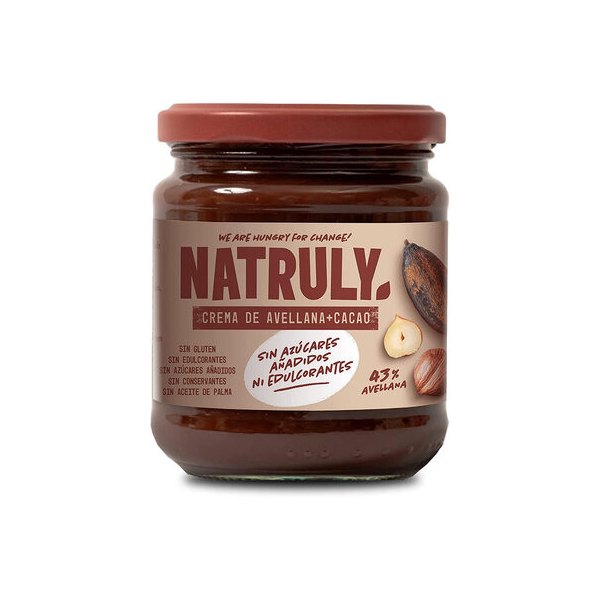 [8436575050928] Crema de avellanas y cacao Natruly.