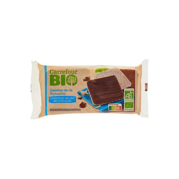 [3560071469740] Tortitas de arroz Chocolate con leche Carrefour BIO
