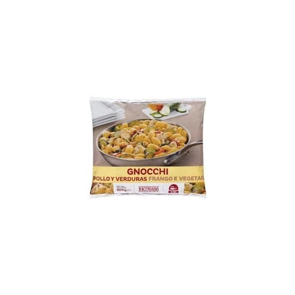 [8480000613547] Gnocchi pollo y verduras Hacendado