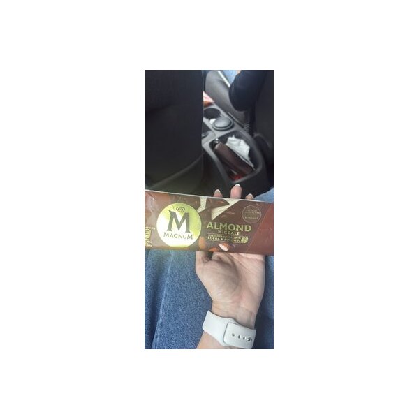[8711327609341] Magnum Ice Cream Lolly ALMOND 110 ML