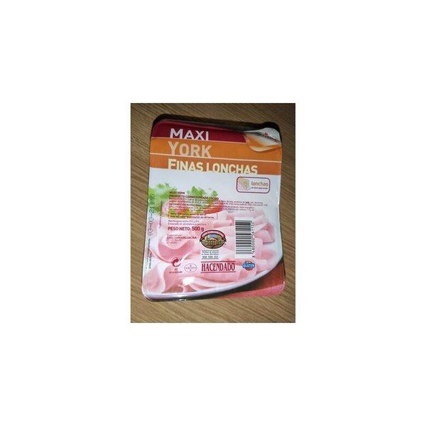 [8480000561152] Maxi york finas lonchas Hacendado