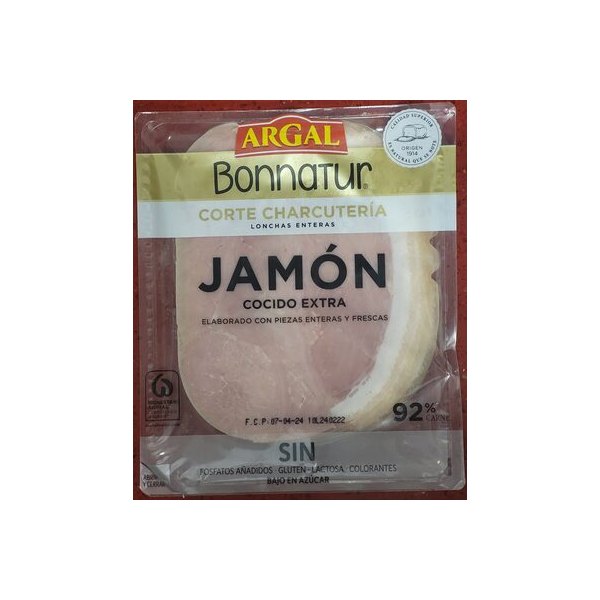 [8410764015875] Jamón cocido extra Argal