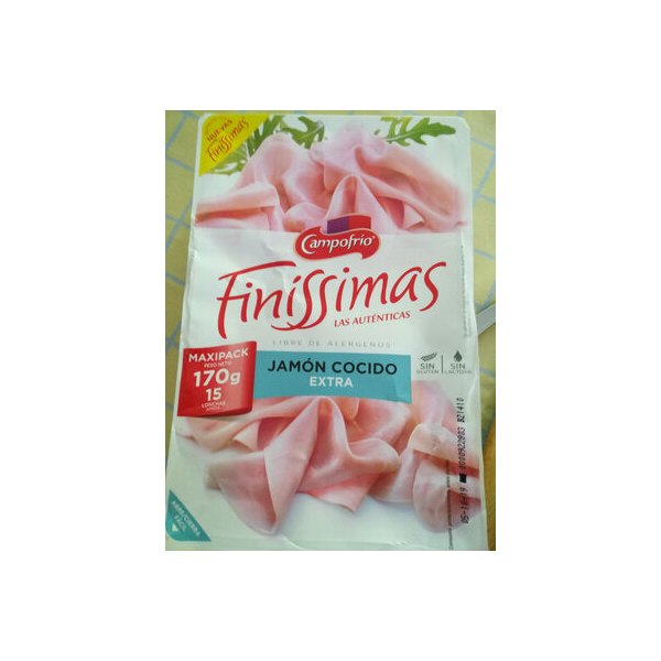 [8410320031332] Finissimas, jamón cocido extra Campofrío