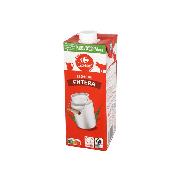 [8431876011920] Leche entera Carrefour