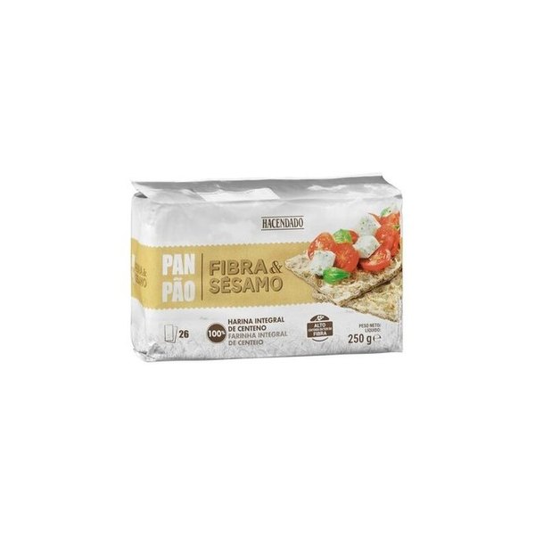 [8710445020878] Pan fibra y sésamo Hacendado