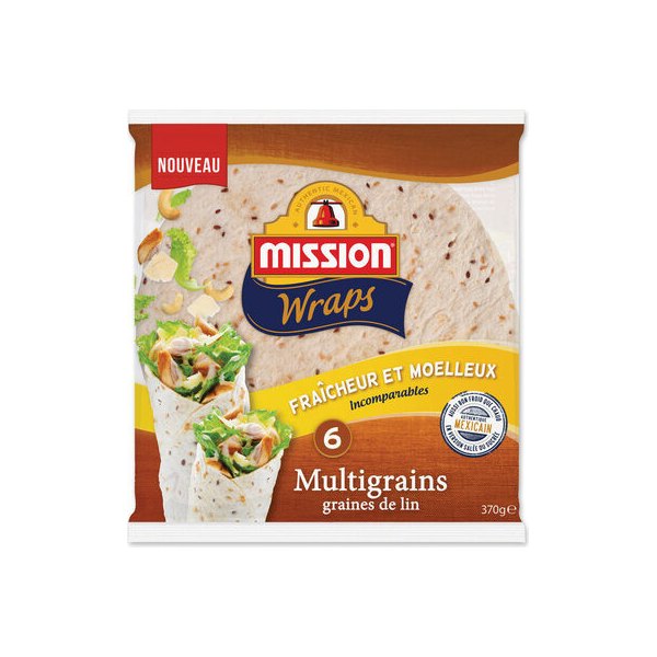 [8710637105390] Wraps Multigrains Gruma