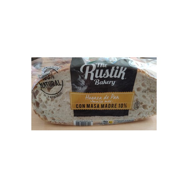 [8412600028124] Hogaza de pan con masa madre 10% The Rustik Bakery