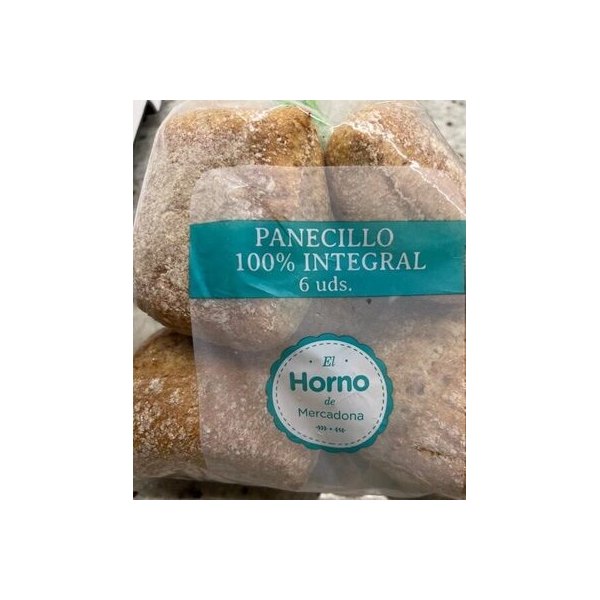 [8480000223883] Panecillo 100% integral El Horno del Mercadona